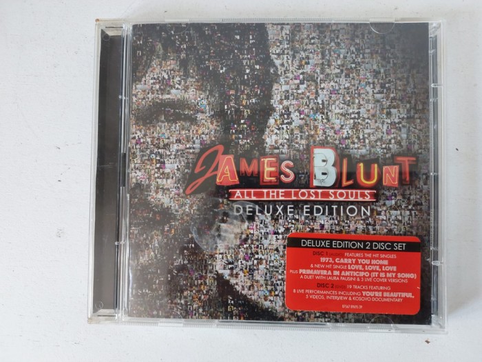 CD + DVD - James Blunt &ndash; All The Lost Souls - Delux Edition