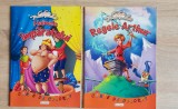 2 Cărți de colorat: Hainele &icirc;mpăratului / Regele Arthur