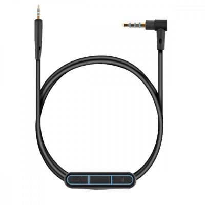 Cablu pentru casti Bose QuietComfort 25, Kwmobile, Negru, Plastic, 44133.01 foto