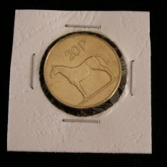 M3 C50 - Moneda foarte veche - 20 pence - Irlanda - 1998