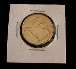 C50 - Moneda foarte veche - Irlanda - 20 pence - 1998 foto