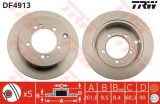 Disc frana MITSUBISHI PAJERO PININ (H6_W, H7_W) (1999 - 2007) TRW DF4913