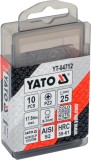 Set de 10 biti pozidrive PZ2 25 mm YATO