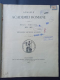 Analele Academiei Romane - Memoriile Sectiunii Istorice 1906-1907