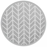 Cumpara ieftin Covor de exterior, ARAKIL gri, &Oslash;160 cm, PP