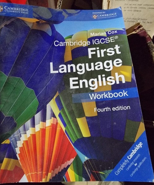 Cambridge IGCSE&reg; First Language English Workbook (Cambridge International IGCSE) - Marian Cox