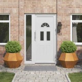 Cumpara ieftin Jardiniera 2 pcs Ruginit 75 x 75 x 60 cm