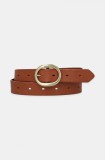 Levi&#039;s curea femei, culoarea maro, D7791-0002