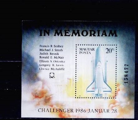 C5615 - Ungaria 1986 - Cosmos coliya nestampilata mNH