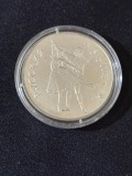 Rusia 1993 &ndash; 3 ruble &ndash; Baletul rusesc, monedă de argint 1 OZ