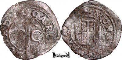 1582, Double Denier - Carol al III-lea - Ducatul Lorenei (superioare) foto