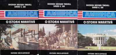 America. O Istorie Narativa Vol. 1-3 - George Brown Tindal David E. Shi ,555768 foto