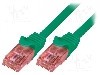 Cablu patch cord, Cat 6, lungime 0.5m, U/UTP, LOGILINK - CQ2025U