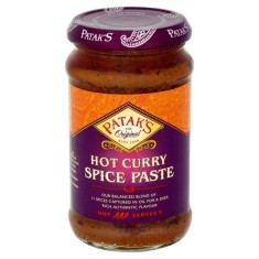 PATAK&amp;#039;S Curry Spice Paste Hot (Pasta pentru Curry Picant) 283g foto