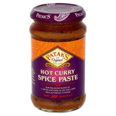 PATAK&#039;S Curry Spice Paste Hot (Pasta pentru Curry Picant) 283g