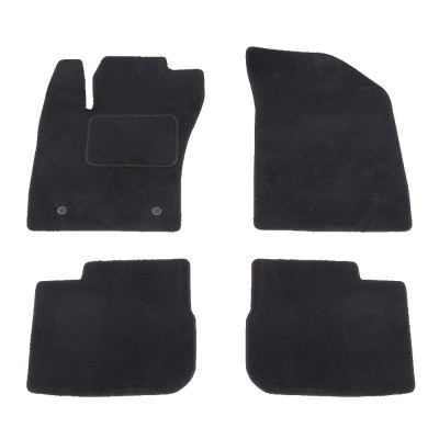 Set covorase auto mocheta Velor FIAT TIPO, 04.2016-, negru, foto