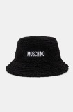 Moschino palarie culoarea negru