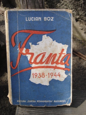 FRANTA 1938 - 1944 - LUCIAN BOZ foto