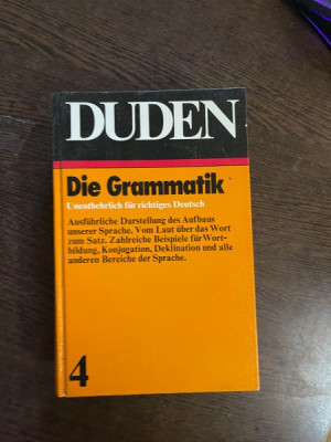 Duden, volumul 4. Grammatik foto