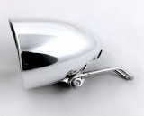 Far Bicicleta LED 1W 20Lux Crom L256, Montare Frontala, Suport Metalic, Rezistent Apa, 86x69x69mm