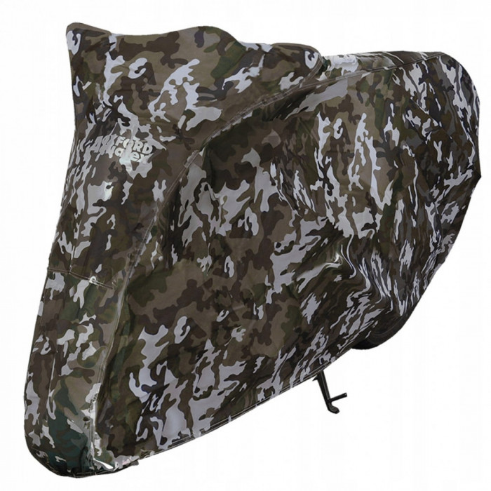 Husa Moto Exterior Oxford Aquatex Camuflaj Marimea S CV211