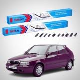 Cumpara ieftin Ștergătoare Skoda Felicia II 6U1 1998-2001 | Set Față Flat &ndash; TeamCar&reg;