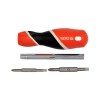 Surubelnita Yato YT-25971, 6 in 1, Cap Dublu, Profesionala, 4 Piese, Varfuri S2, Reversibila
