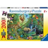 Cumpara ieftin PUZZLE JUNGLA, 200 PIESE, Ravensburger