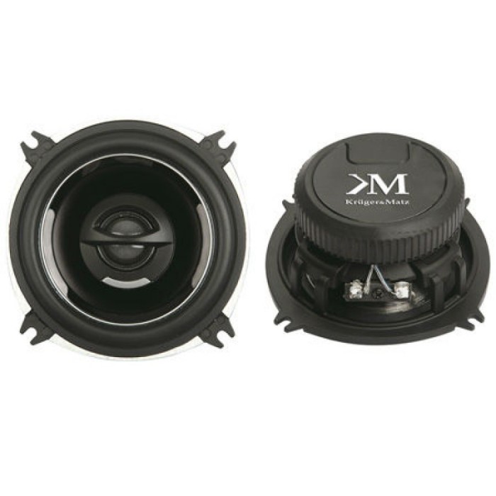 Set difuzoare auto Kruger&Matz, 80 W, 4 inch, Negru Set difuzoare auto Kruger&Matz, 80 W, 4 inch, Negru