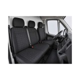 Huse scaune auto Citroen Jumper 2006+ 2+1, material textil Premium
