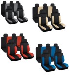 Cumpara ieftin Set Huse scaune cu insertii de piele Trend VW POLO (2002 - 2010), Umbrella
