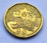 111. Moneda Canada 1 dollar 2016 (Lucky Loonie), America de Nord