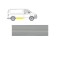 Segment reparatie usa Vw Transporter (T5), 2004-2015, parte montare Segment reparatie usa fata dreapta, 95684012, Aftermarket