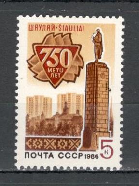 U.R.S.S.1986 750 ani orasul Siauliai MU.859 foto