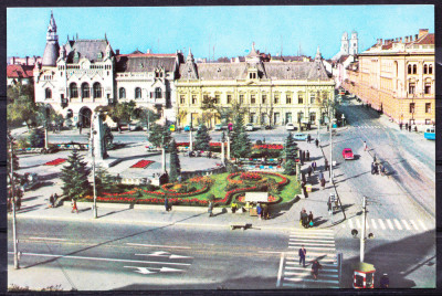 AMS - ILUSTRATA 753 ORADEA - PIATA VICTORIEI, NECIRCULATA foto