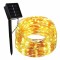 Sir iluminat cu incarcare solara ip44 alb cald