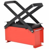 Cumpara ieftin Presa de bricheti din hartie, otel, 34x14x14 cm, negru si rosu