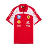 Ferrari tricou polo de damă official Teamline Replica F1 Team 2026 - S