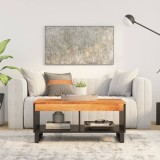 VidaXL Măsuță de cafea, 90x50x40 cm, lemn masiv de acacia