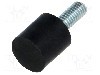 Picior, 10mm, 10mm, ELESA+GANTER - DVA.4-10-10-M4-10-40