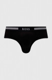 BOSS slip din bumbac culoarea negru 50475395