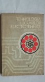 T. Canescu - Tehnologia lucrarilor electrotehnice, manual (vezi detalii pentru livrare in tara), 1978, Didactica si Pedagogica