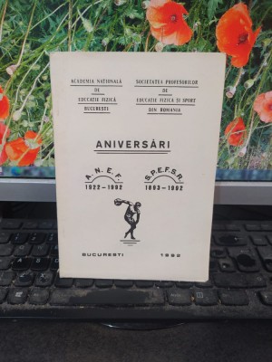 Aniversări A.N.E.F., S.P.E.F.S.R., Foldvari Tiberiu, București 1992, 104 foto
