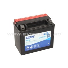 Baterie EXIDE AGM 12V 10AH (YTX12-BS) Fara Intretinere