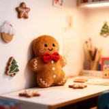 Decoratiune de Craciun din turta dulce - 20 cm