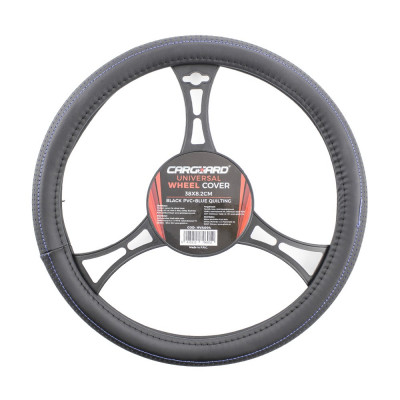 Husa volan auto - negru / albastru PRO - CARGUARD Best CarHome foto
