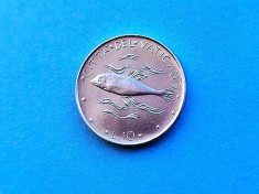 10 Lire 1975 Vatican-UNC-RAR