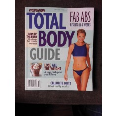 TOTAL BODY GUIDE (CARTE IN LIMBA ENGLEZA)