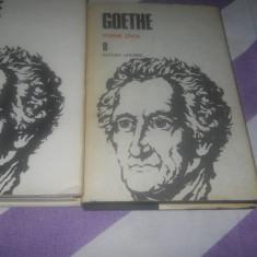 Goethe - Opere, vol. VII proza si VIII- poeme epice, Carti Noi cu supracoperta