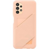 Husa de protectie Samsung Card Slot Cover pentru Galaxy A13, Peach